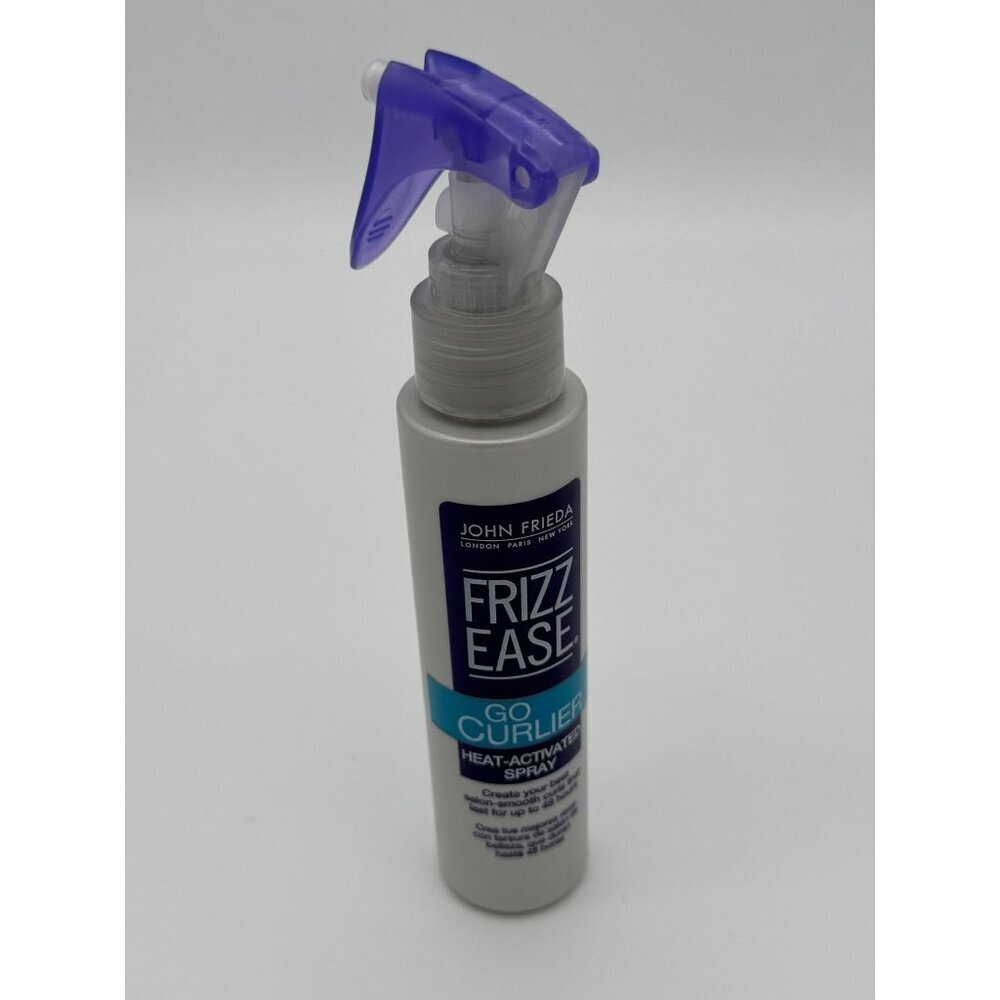 John Frieda FRIZZ EASE Go Curlier Heat Activated Spray 3.5 fl oz 103 ml - Picture 4 of 7